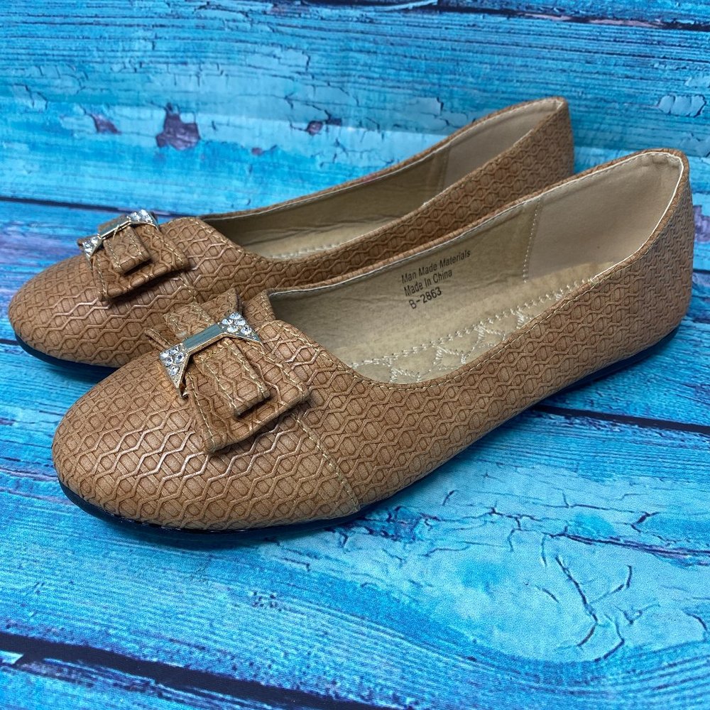 Victoria K Ballerina Ballet Flats Shoes Size 9